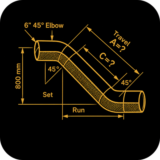The Pipefitter Calculator app icon